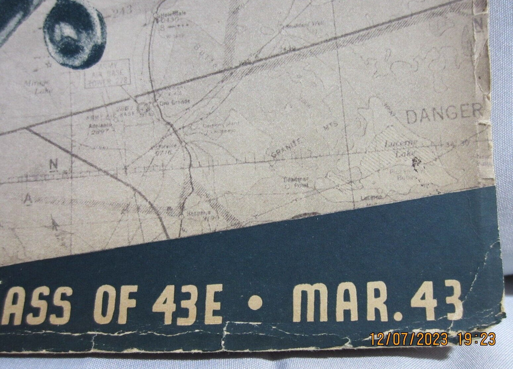 THE WAR EAGLET CLASSBOOK AVIATION CADET CLASS 43-E, MARCH 1943