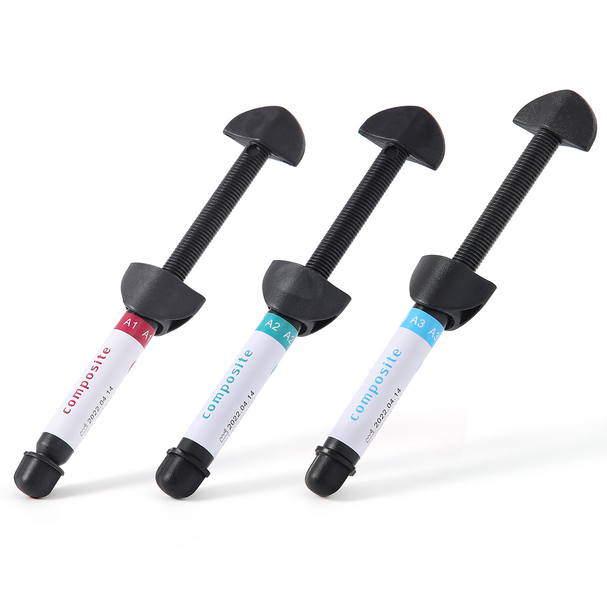 Dental Light Cure Bonding Adhesive/37% Acid Etching Gel/Composite Resin A1-A3