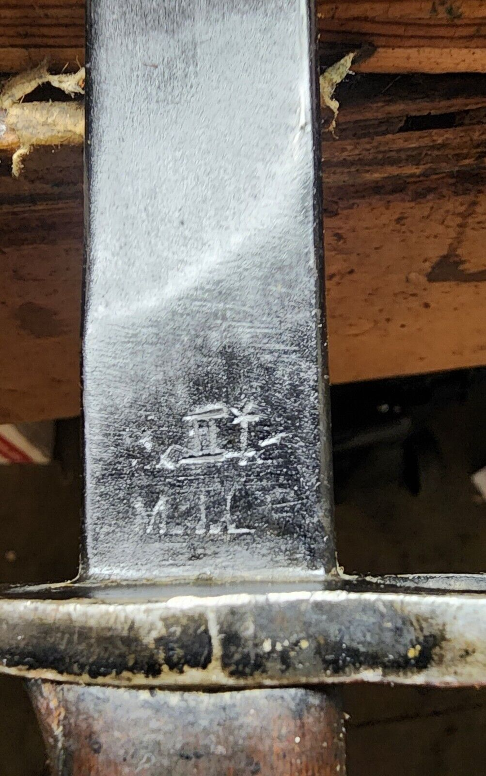 Vintage Original ENFIELD SMLE MKIII SWORD 12" Blade BAYONET with Scabbard