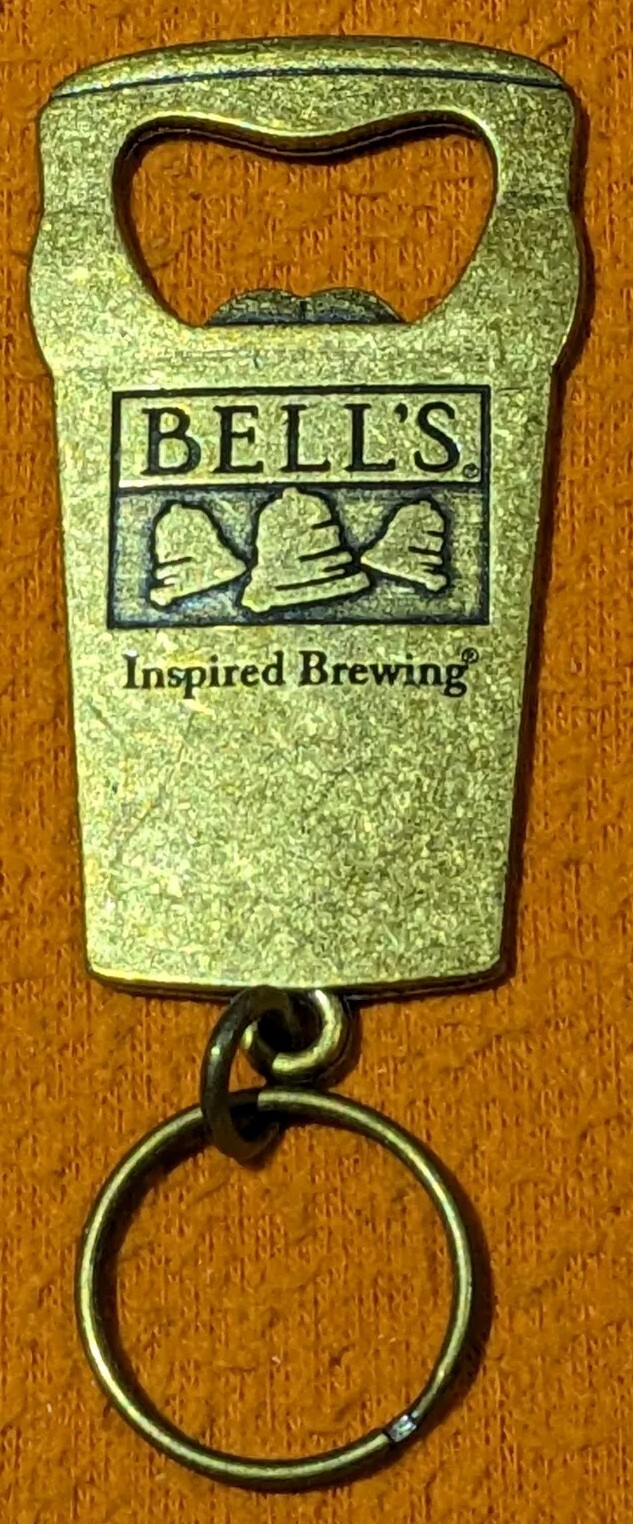 Bell's Brewery Beer Bottle Opener Key Chain