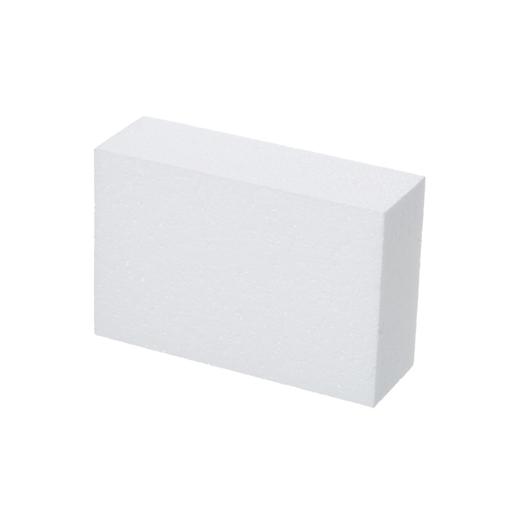8 Pack Craft Foam Blocks 6X4X2in Polystyrene Brick Rectangle for Arts School ...