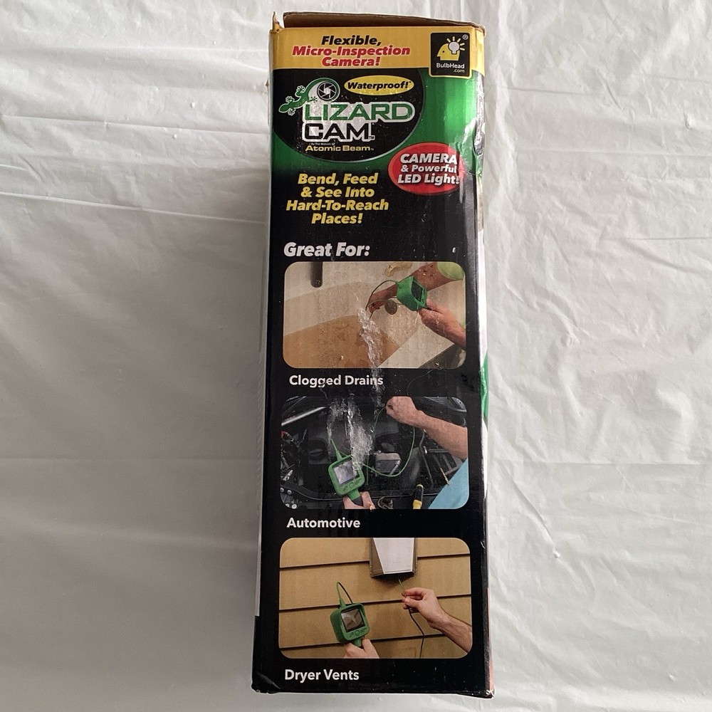 Lizard Cam Hand-Held Wireless Borescope Inspection Camera