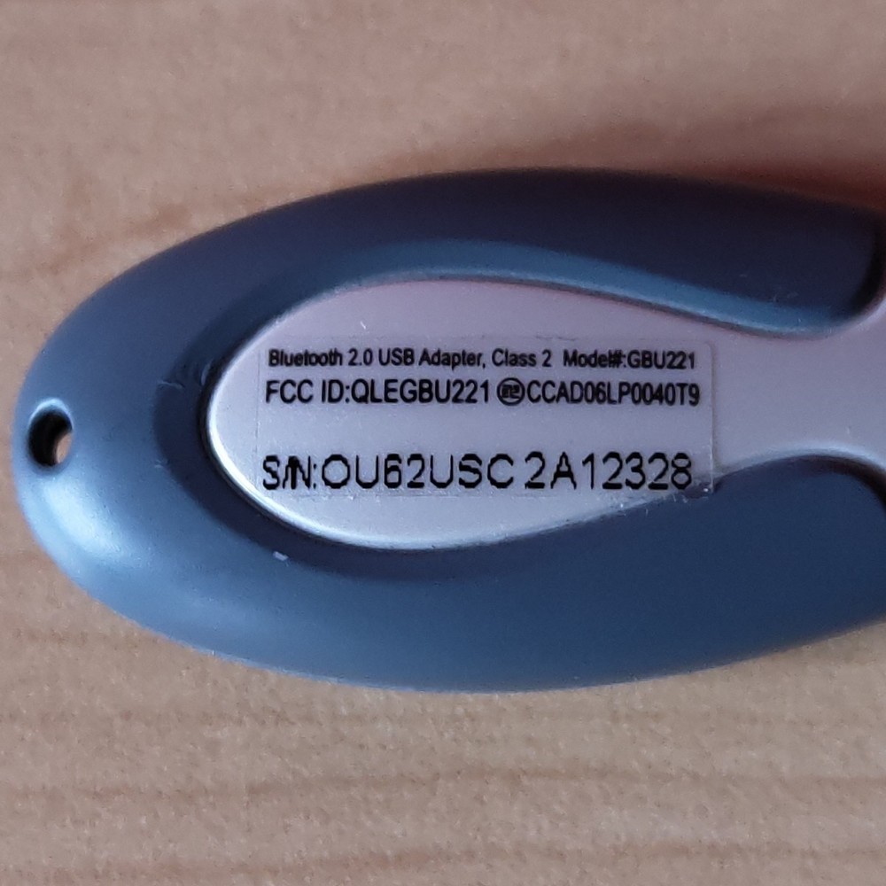 IOGear High Speed Bluetooth 2.0 USB Adapter Dongle Class 2 GBU221