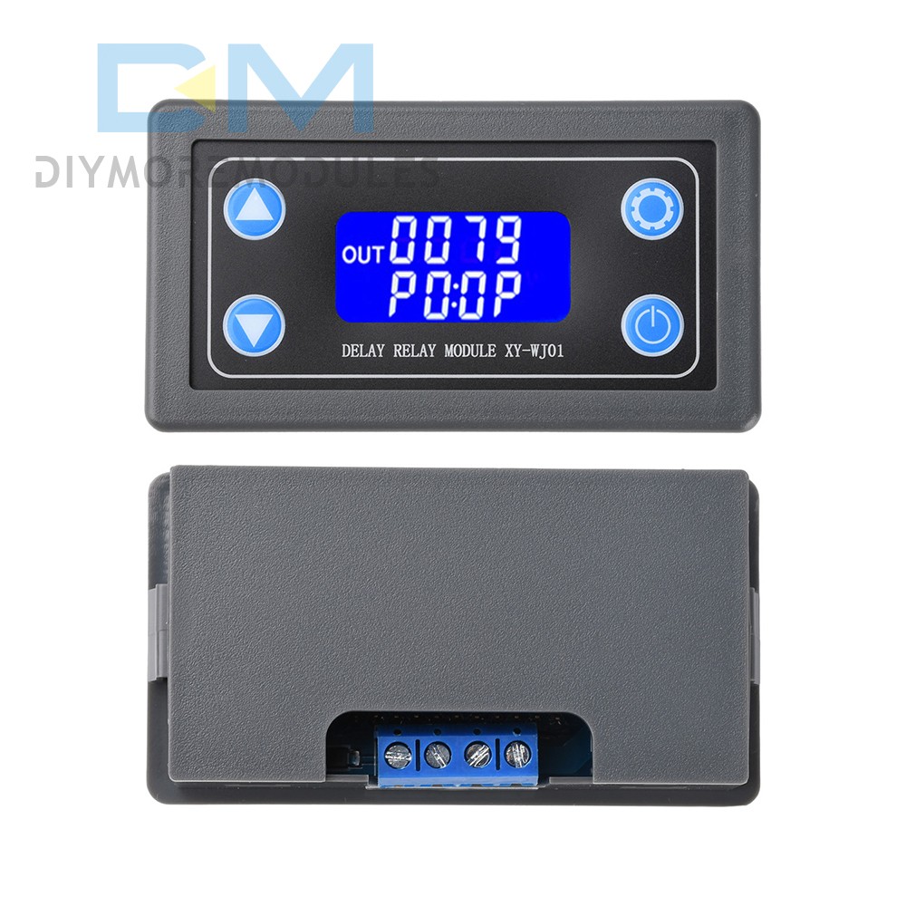 WJ01 Digital LCD Display Cycle Timing Circuit Switch 1CH Delay Relay Module