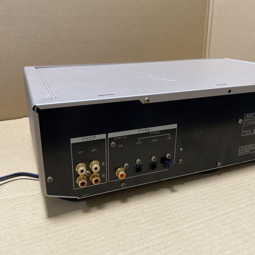 Sony MDS-W1 Md Mini Disc Deck Player Recorder Audio Components Working Item