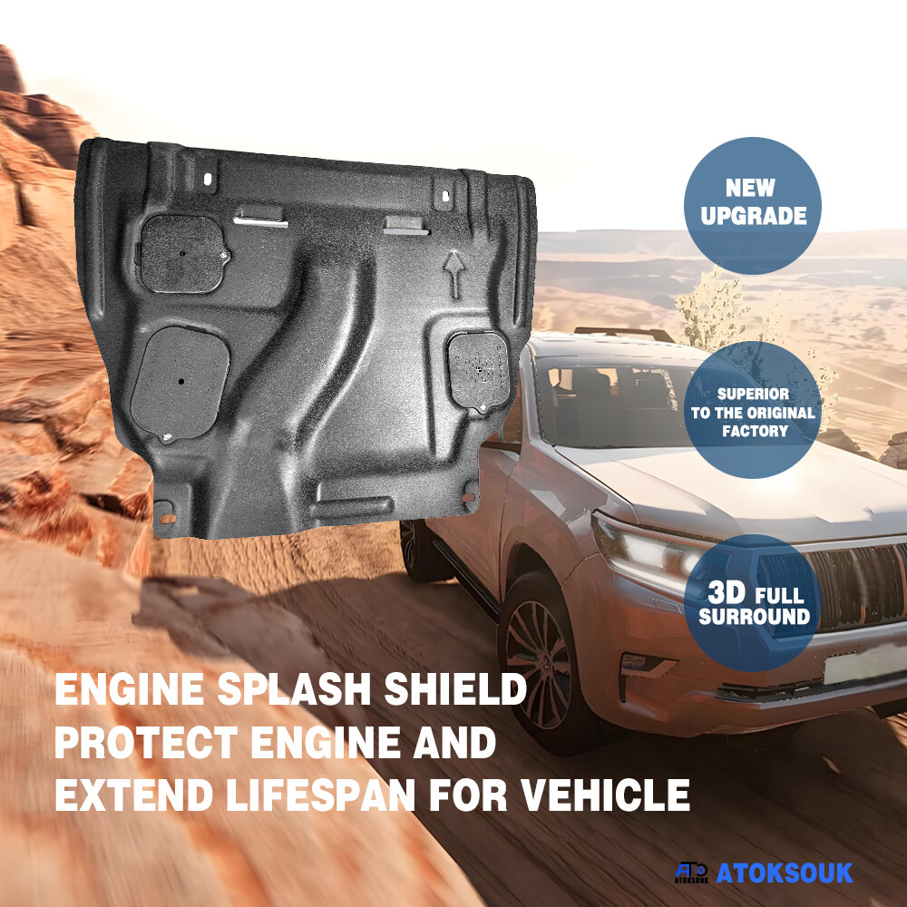 Thick Engine Splash Shield For Toyota RAV4 2013-2018 Front Engine Guard Hard