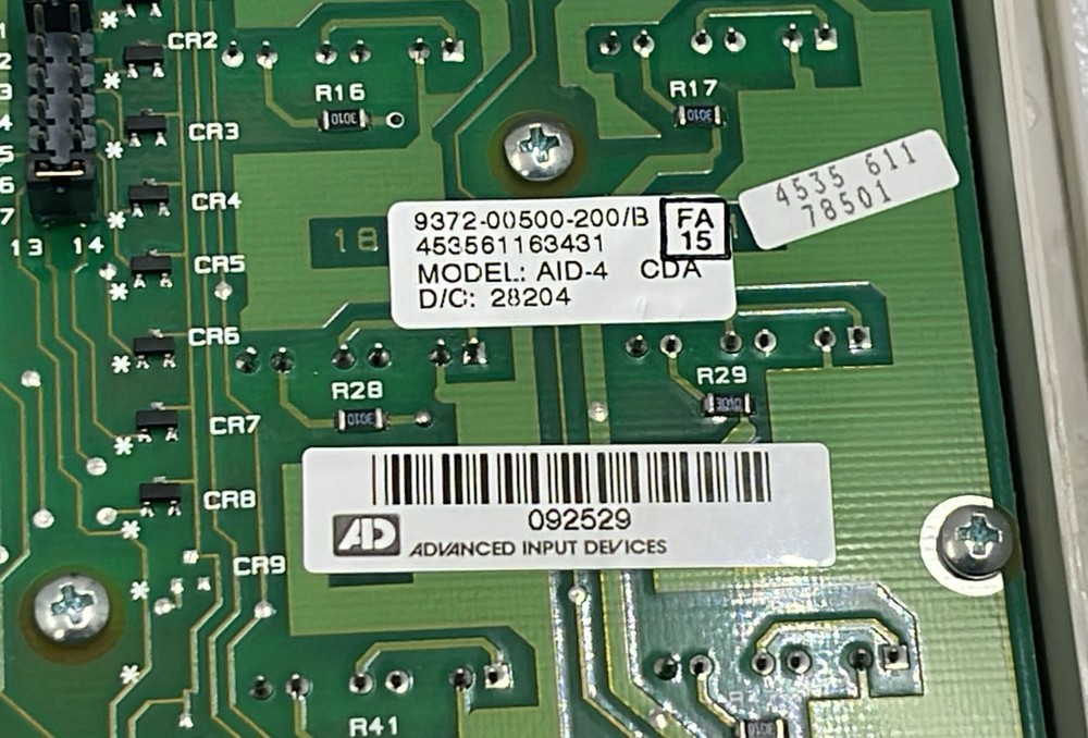 Philips HDI 5000 SonoCT Ultrasound Control Panel Button Slider Assembly AID-4