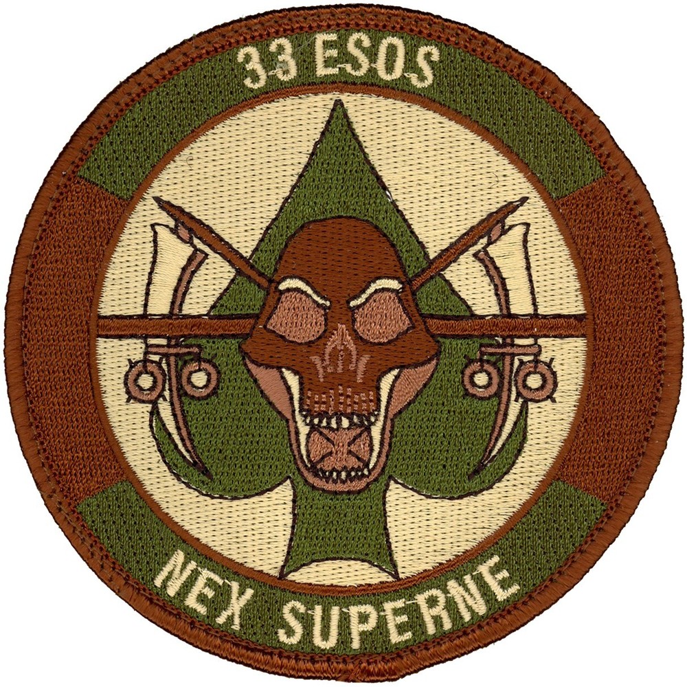USAF 33d EXPEDITIONARY SPECIAL OPERATIONS SQUADRON MQ-9 PATCH