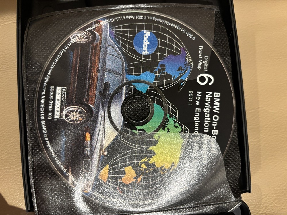 8 Disc BMW On-Board Navigation System CD DVD ROM Collection