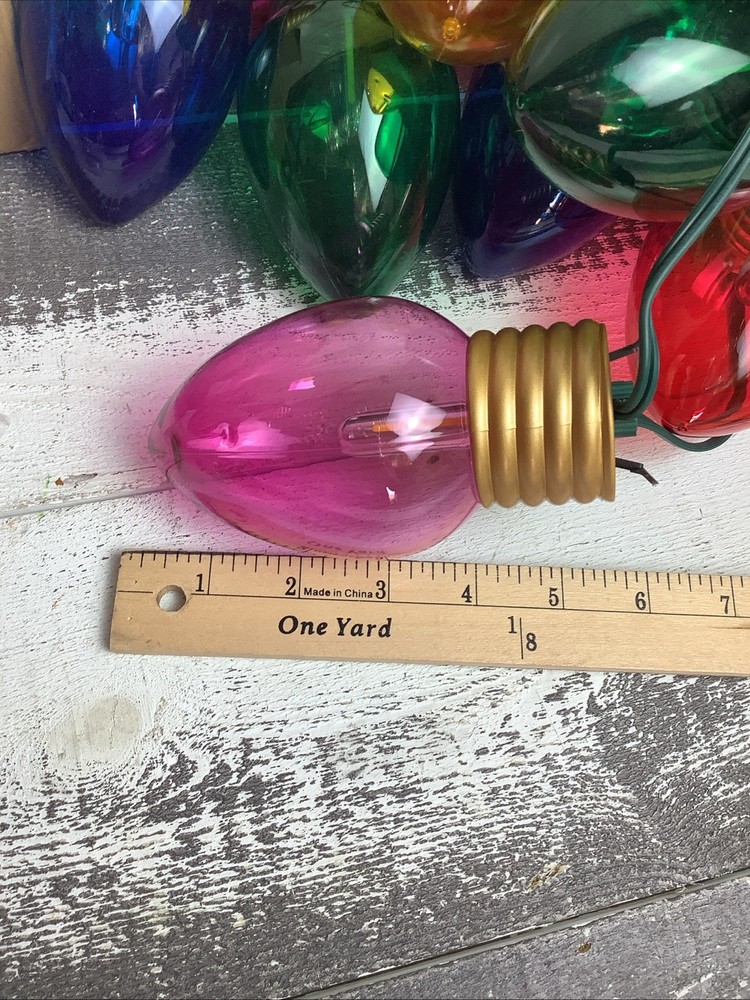 10 Light Jumbo Hanging String Lights