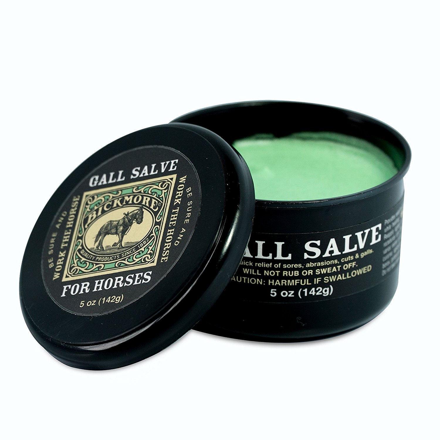Bickmore Gall Salve 5 oz Wound Cream for Horses Topical Antiseptic Ointment