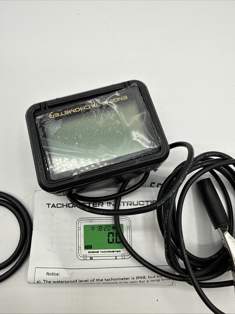 Small Engine Tachometer, Tachometer for Small Engines,Digital Tachometer, Motorc