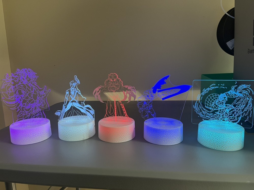 Demon Slayer LED Light Stand Night Light