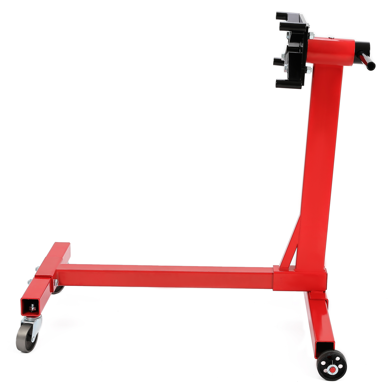 1500LBS Steel Engine Stand 360 Degree Rotating Head Adjustable Mounting Red