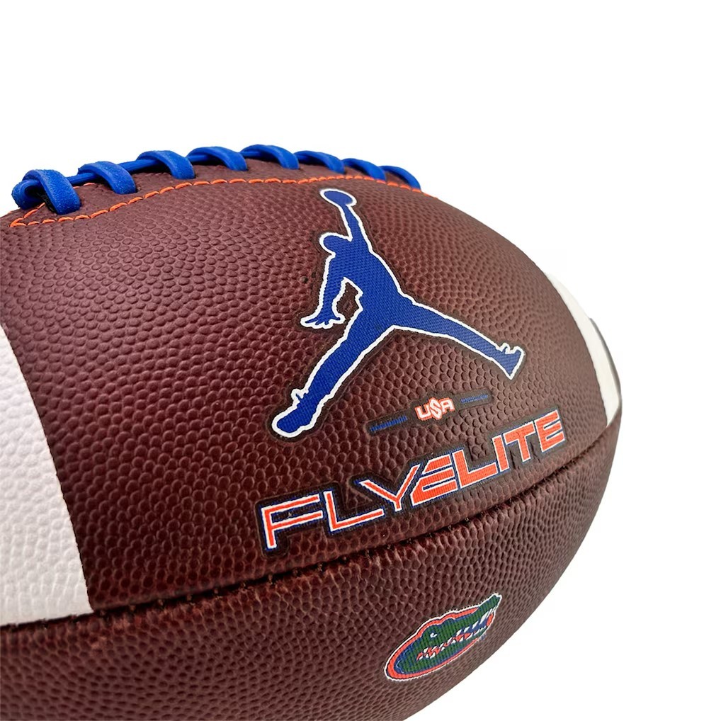 Jordan Florida Gators Fly Elite Leather Game Football, New