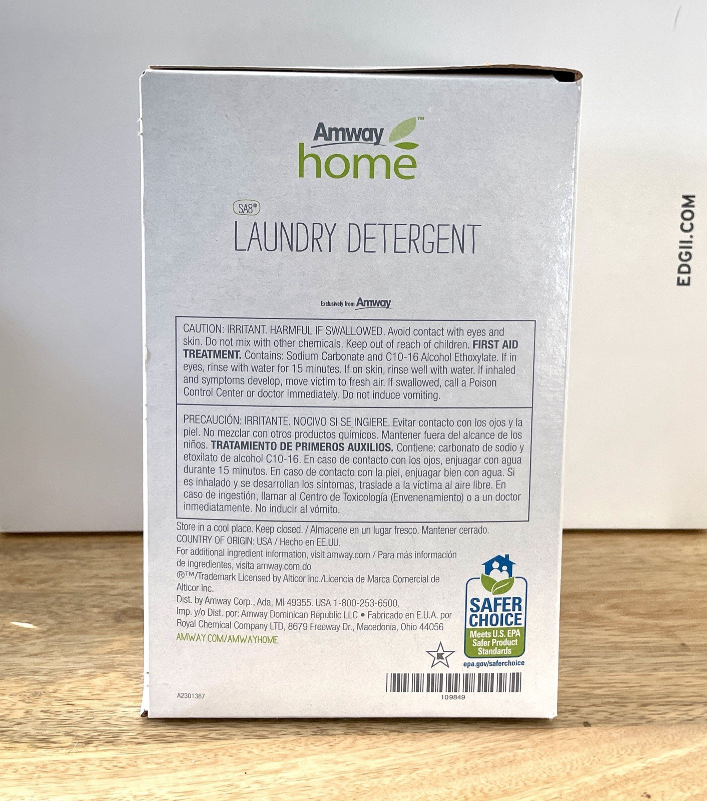 [FreeShipping] amway home SA 8 ultra concentrated laundry detergent 99 Loads