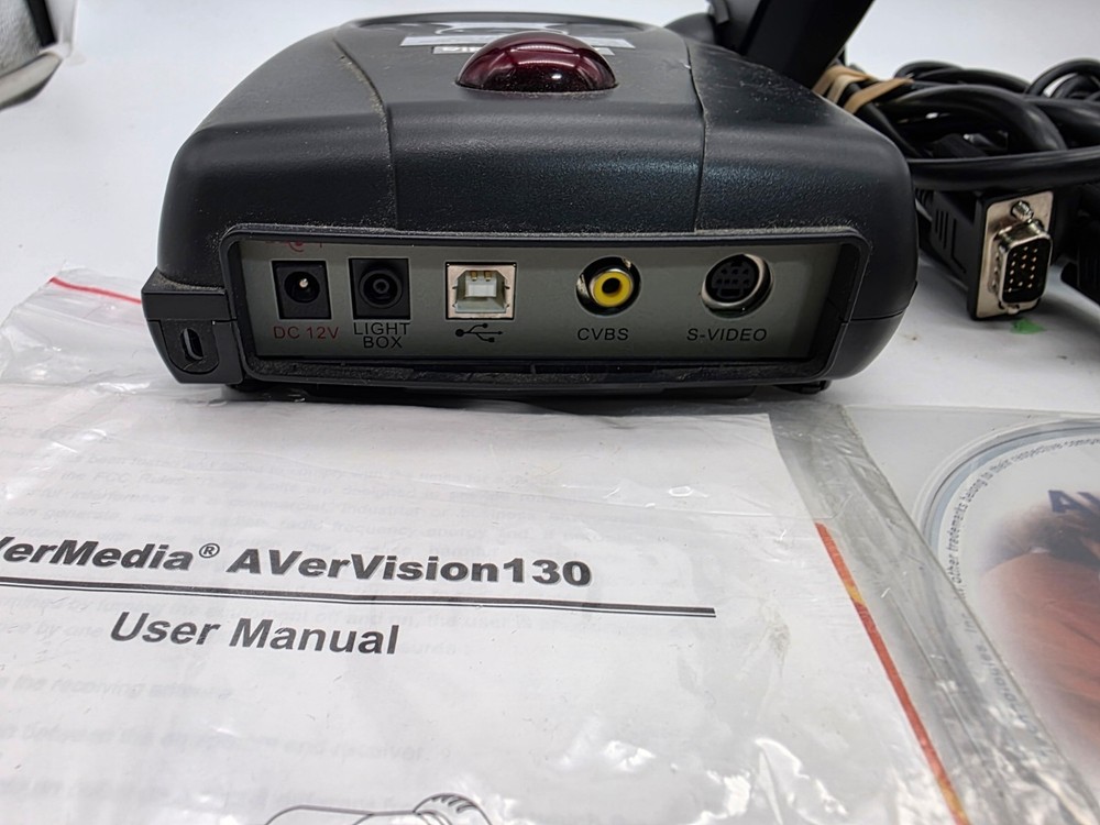 AverMedia AverVision 130 Portable Digital Document Camera / Visual Presenter