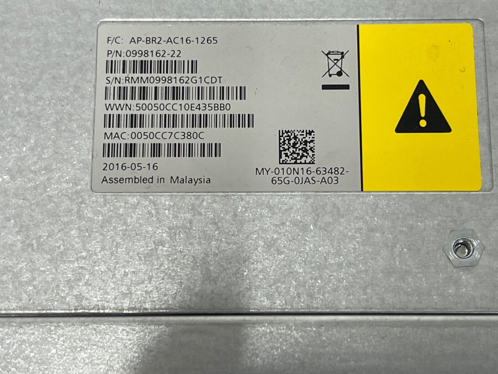 Dell 10G-ISCSI-2 TYPE B E15M001 Storage Controller for SCV2000
