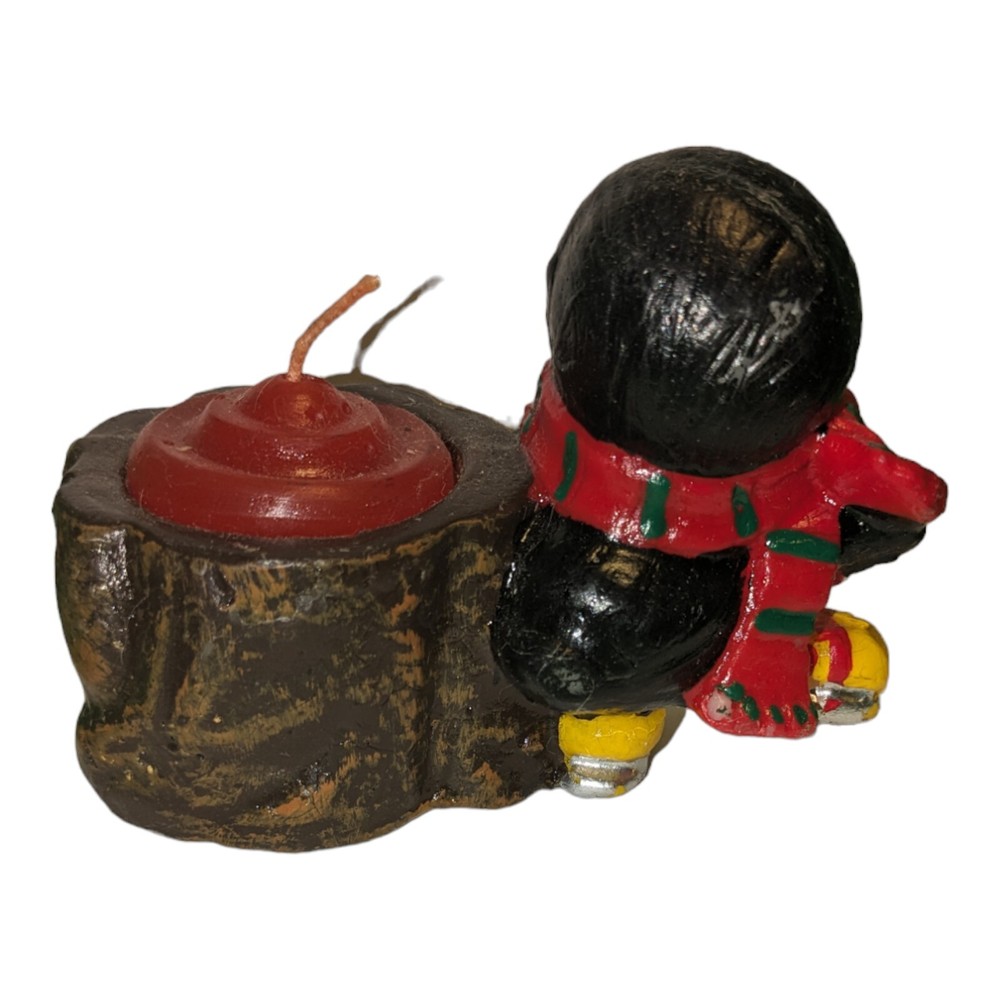 Three Cute Christmas Candles