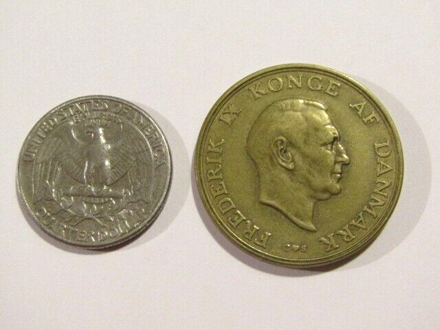 Denmark 1959 2 Kroner Coin