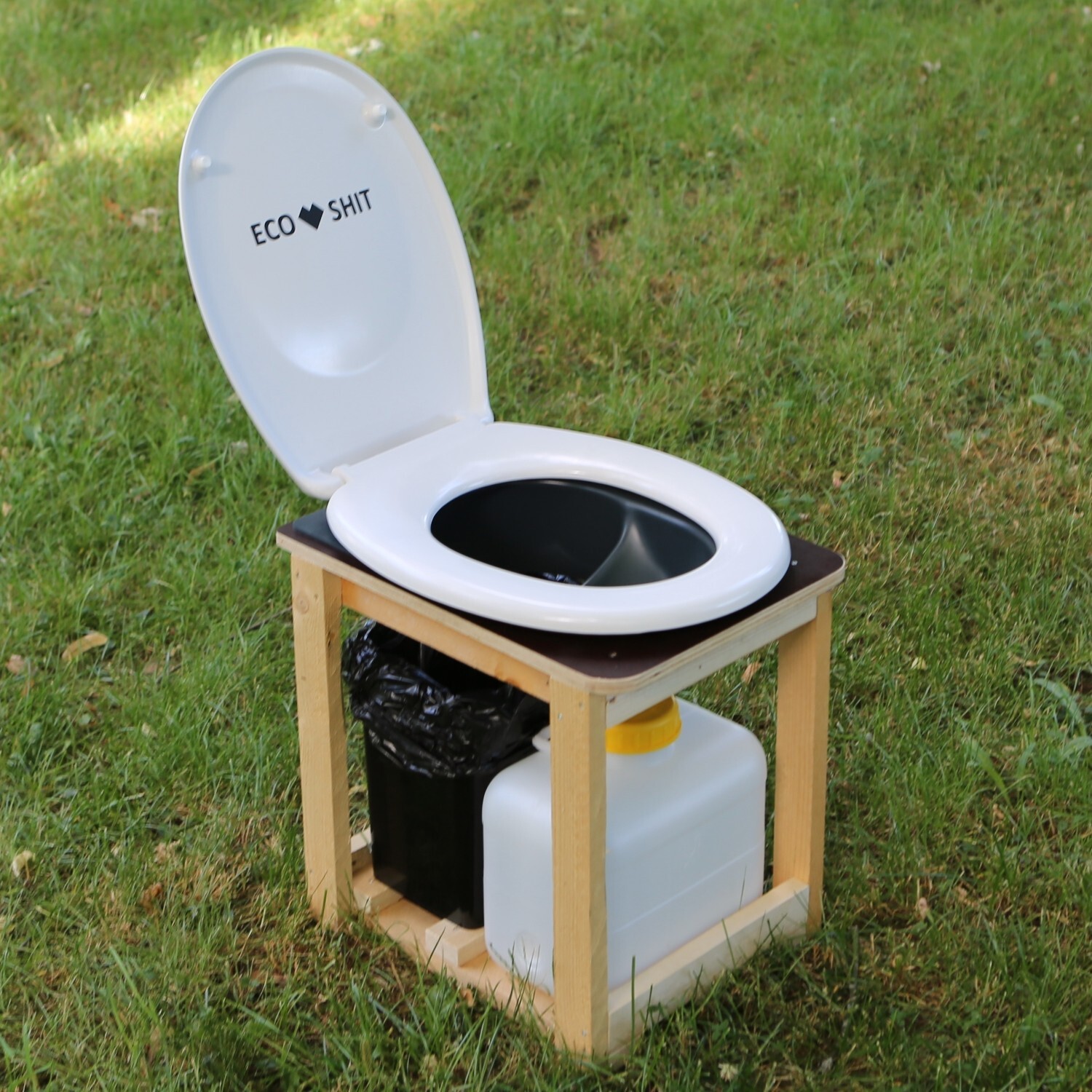 DIY Set Trenntoilette, Selbstbau-Set, Bausatz, 10L Ecoshit