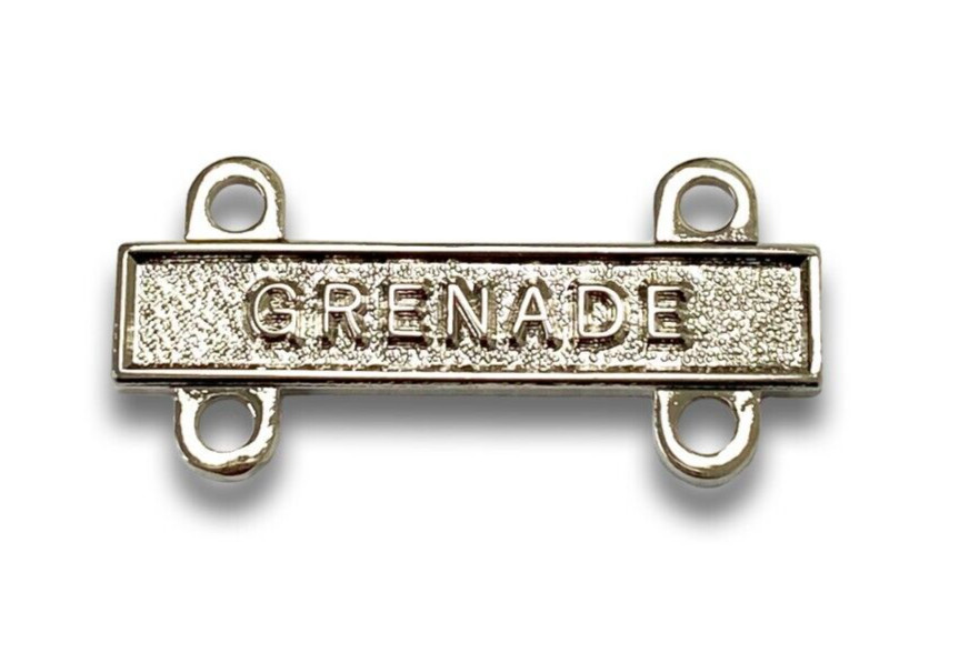 US Army Grenade Qualification Bar Brite finish (each)