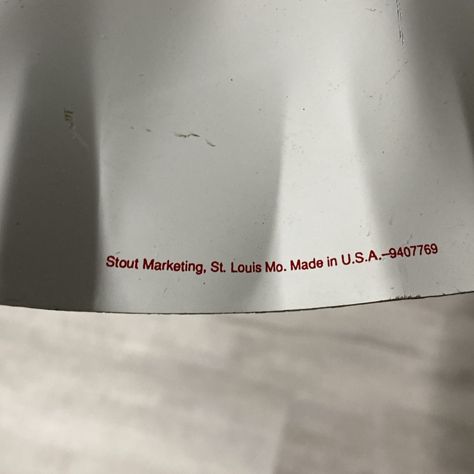 Grapette Bottle Cap Sign Metal Embossed 26.5” Stout Sign Co