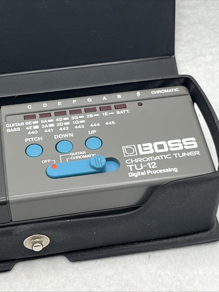 Boss Chromatic Tuner TU-12 Digital Processing Multi Instrument Tuner