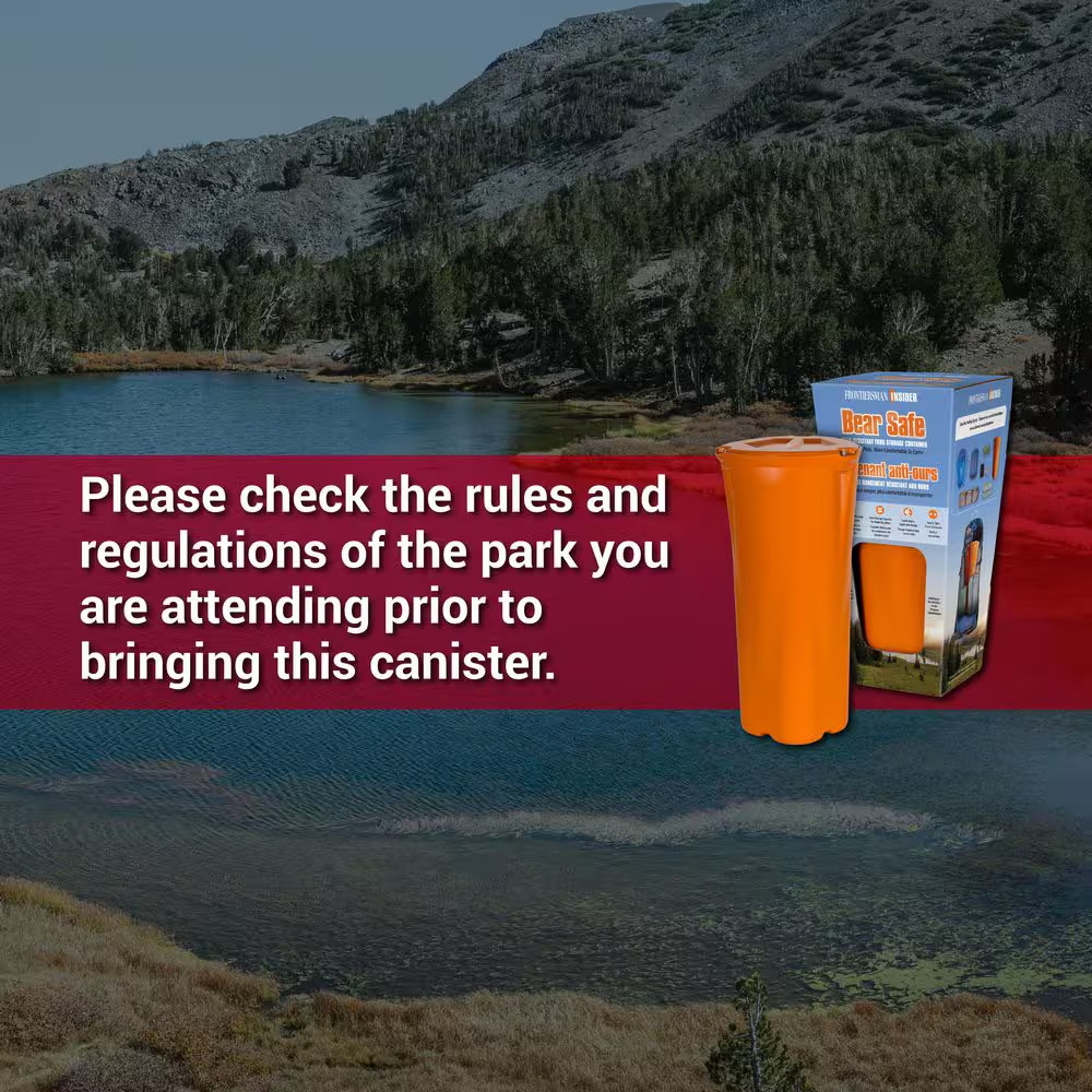 Bear Safe Bear Resistant Food Storage Container