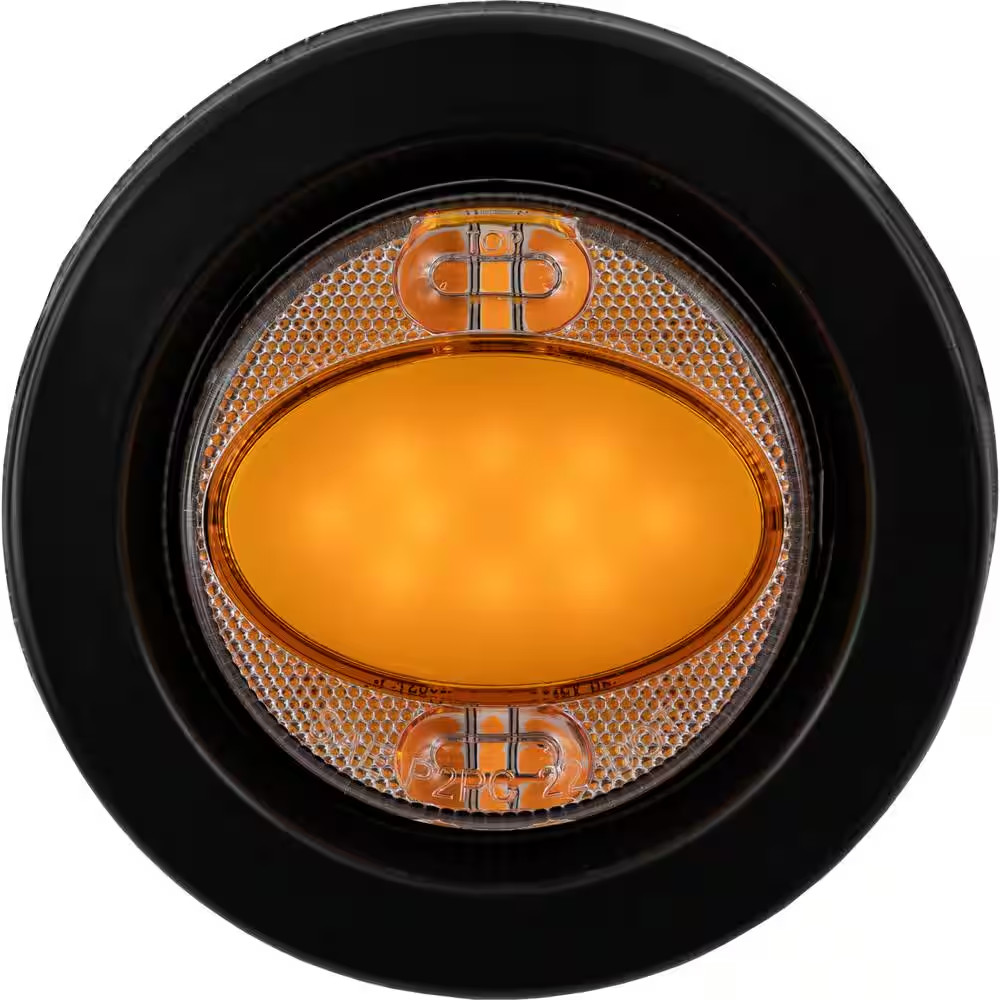2.5 Inch Marker Strobe Combo Light-Amber/Amber