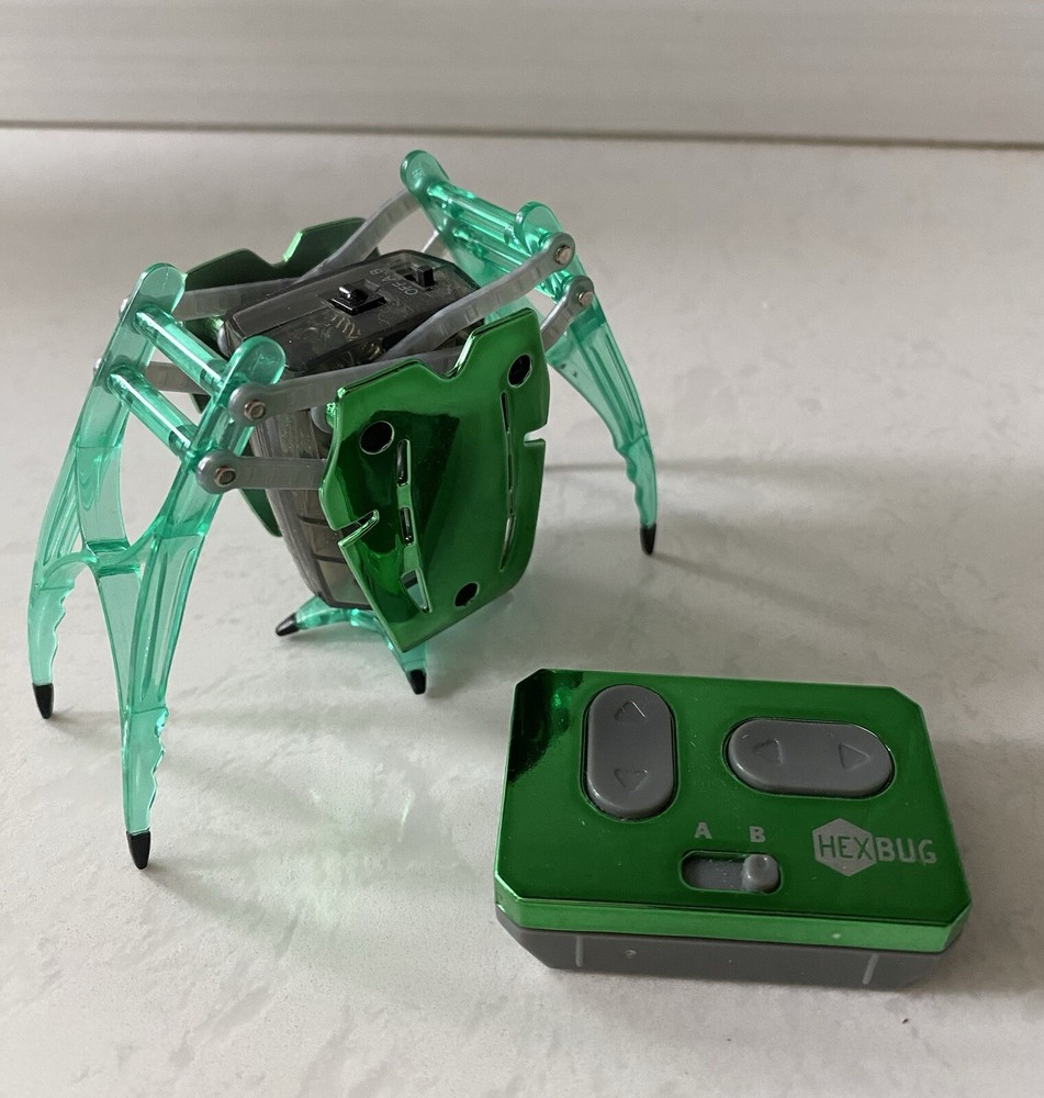 HEXBUG: Green Robotic Battle Spider with Remote