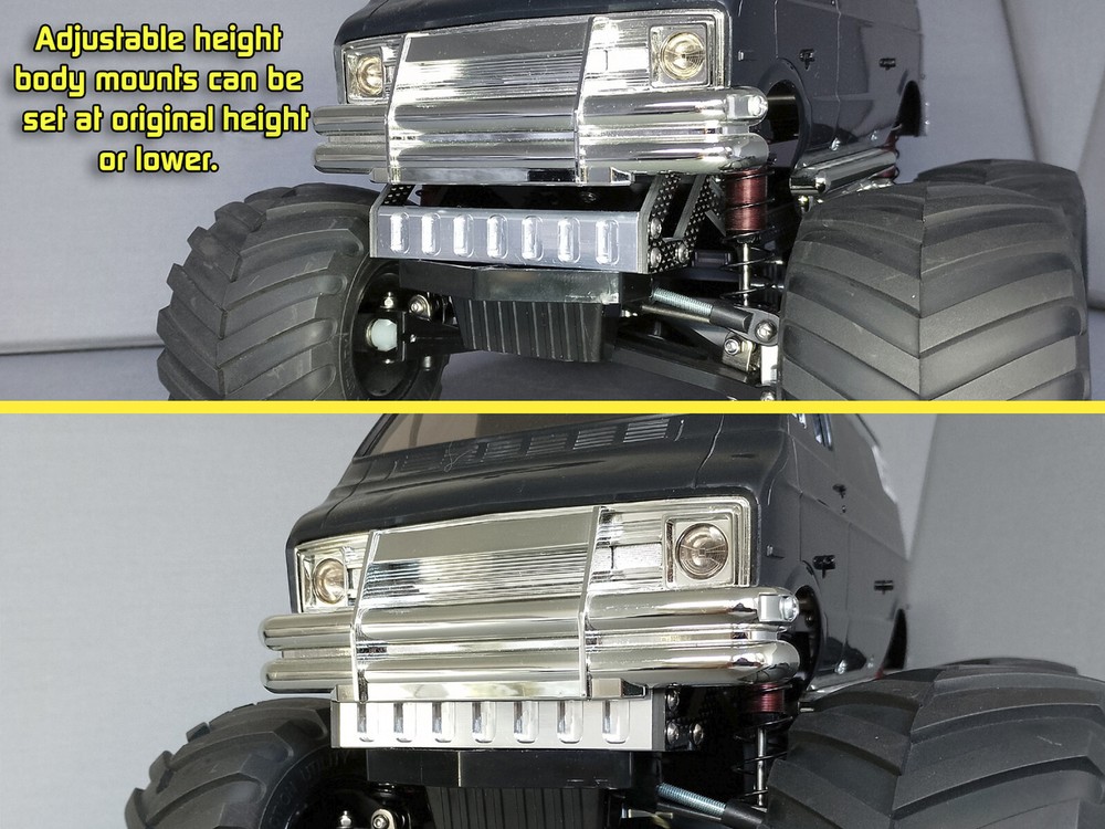 UKMonsters Pro Carbon Chassis Kit for Tamiya Lunchbox