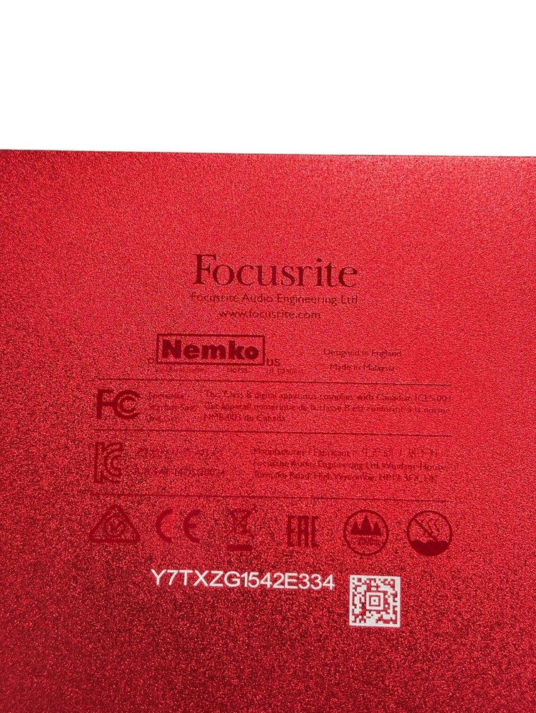 Focusrite Scarlett Solo 3rd Gen USB Audio Interface