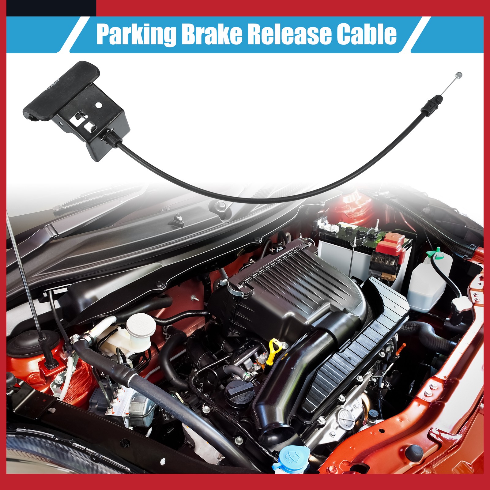 Pack of 1 For GMC Yukon XL 2500 2001-2006 Parking Brake Release Cable w/ Handle