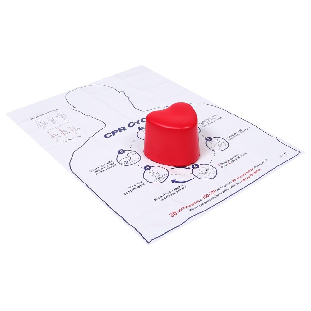 Cardiac Training Model Cpr Feedback Device for Practice Tool Beginners