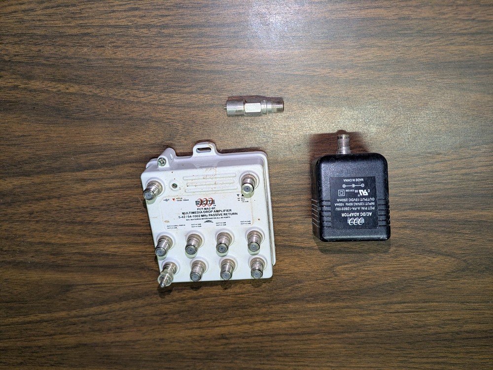 PCT-MA2-8P Amplifier with Power Supply