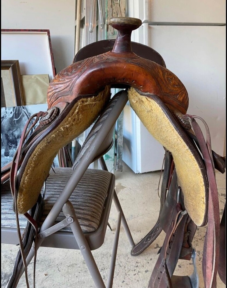 16” equitation style show/pleasure practice saddle 