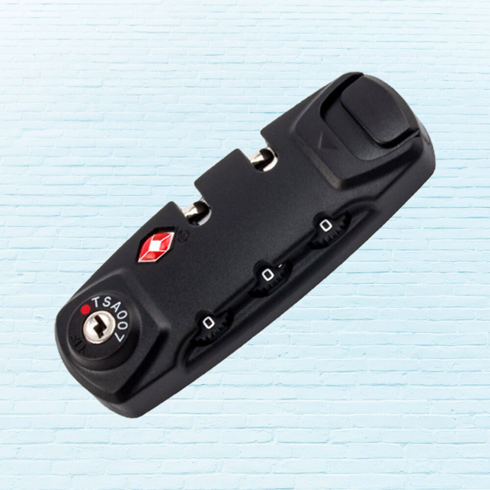 Customs Lock Zipper Bags Fixed Lock Fixed Safety Lock Authentication