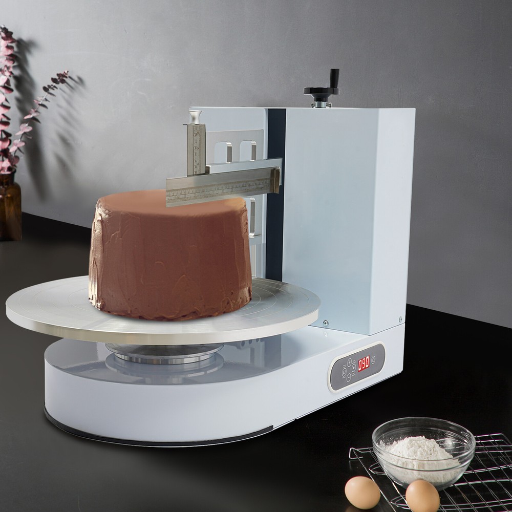 4-16" Cake Decorating Coating Machine Butter Coating Smoothing Scraping Machine