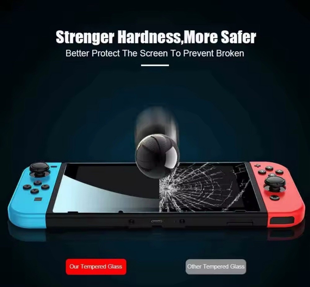 3Pack Tempered Glass Screen Protector for Nintendo Switch Lite Gaming System