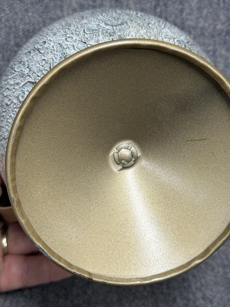 Replogle Globe The Moon Authentic 6” Model Vintage Includes Manned Landing Sites