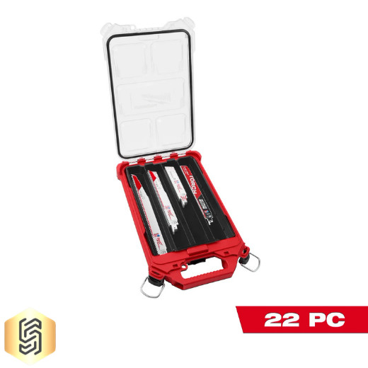 Milwaukee 49-22-5640 SAWZALL Blade PACKOUT Kit - 22 PC