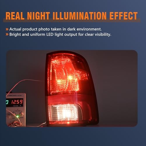 Tail Light Assembly Compatible With 2009-2018 Dodge Ram Right Passenger Side