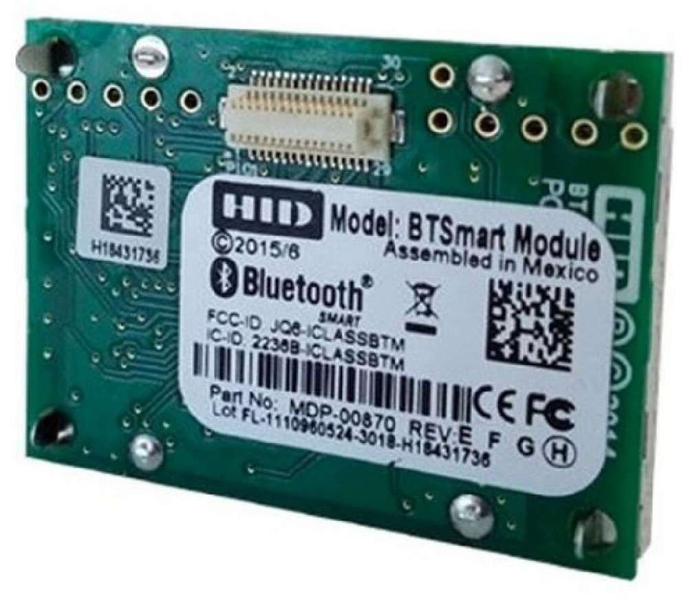 HID MDP-00870  MultiClass SE iClass Reader BT Smart Bluetooth Module Rev L
