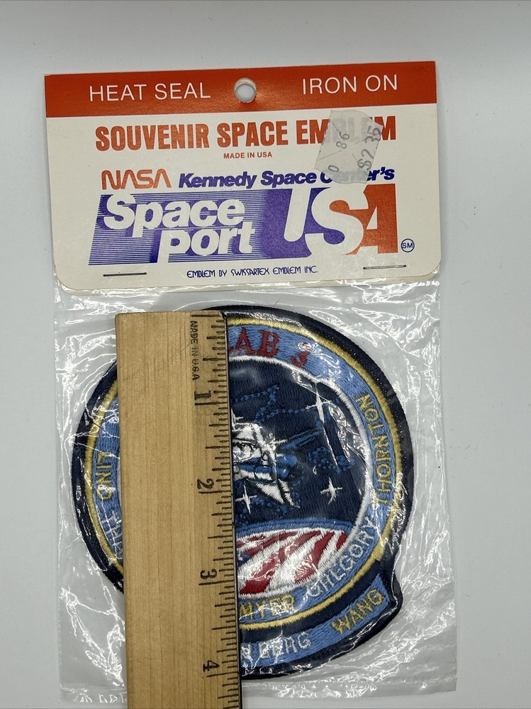 NASA Spacelab 3 Shuttle Sew/Iron On 1986 Patch P268D2