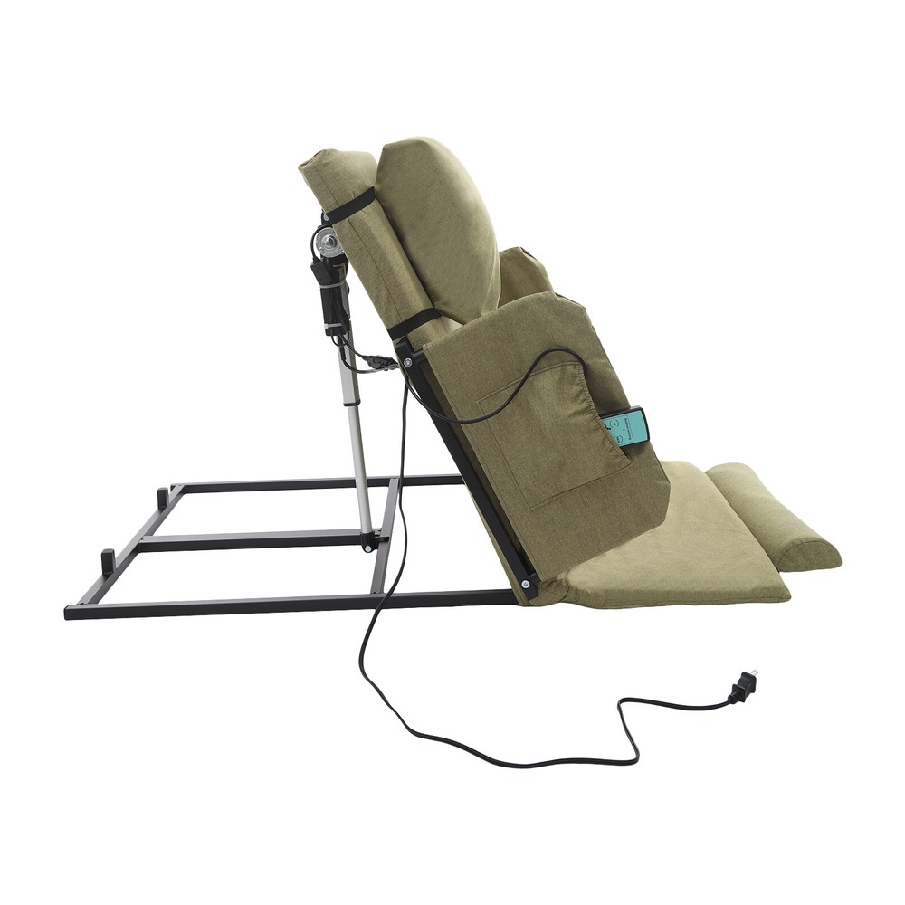 Green Electric Lifting Adjustable Bed Back Rest Electric Auxiliary Backrest