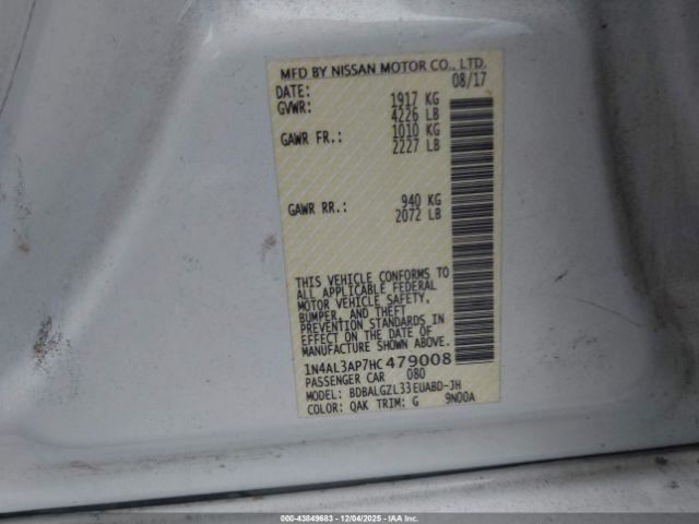 ALTIMA 2017 Glove Box 4971453