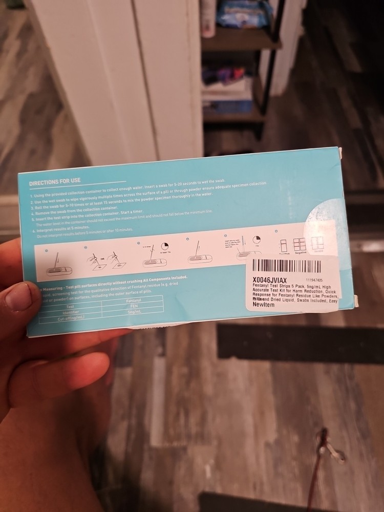 Fentanyl Test Kits - 5 Tests