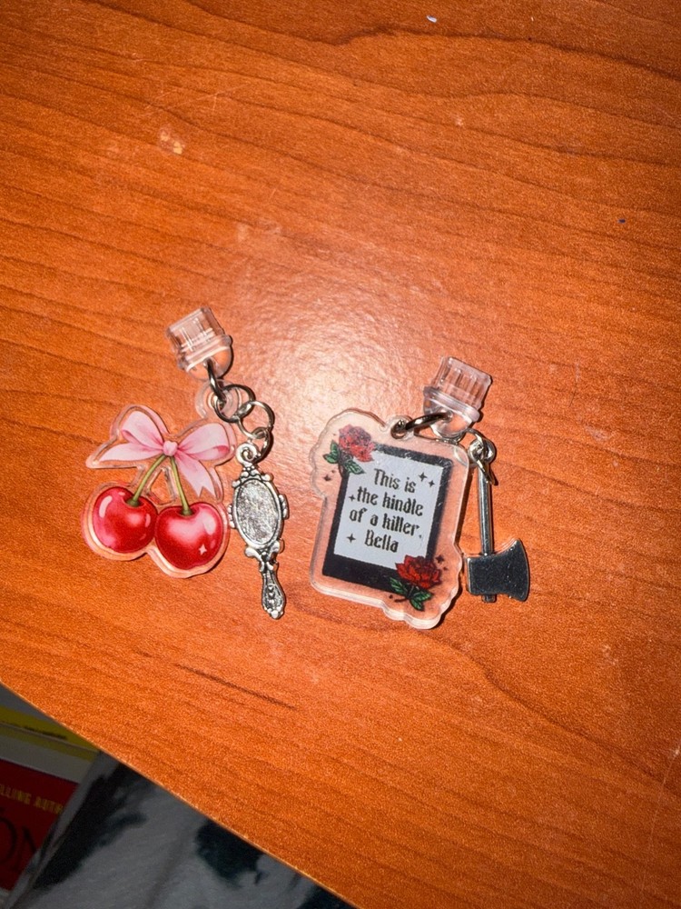 E-Reader Dust Plug Charms