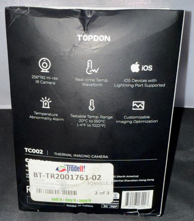 Topdon Thermal Imaging Camera TC002